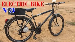 Build a Electric Bike Using DIY KIT 250W Reducer Motor - V3