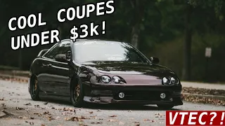 The 11 Best Coupes For Less Than $3k!!