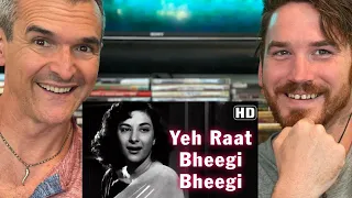 Yeh Raat Bheegi Bheegi - Chori Chori (1956) | Nargis, Raj Kapoor | Lata Mangeshkar REACTION!!