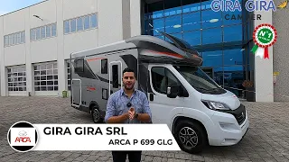 Camper Arca Europa New Deal P 699 GLG cambio automatico camperlife gemelli luxury semintegrale