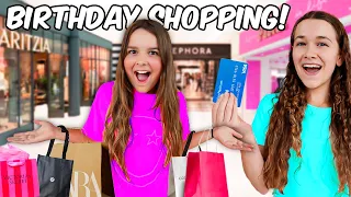 MADDY'S BiRTHDAY! *shopping* 🩷🛍