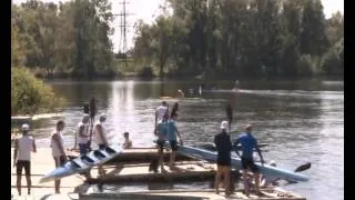 У ПОЛТАВІ РОЗПОЧАВСЯ КОМАНДНИЙ ЧЕМПІОНАТ УКРАЇНИ З ВЕСЛУВАННЯ НА БАЙДАРКАХ І КАНОЕ