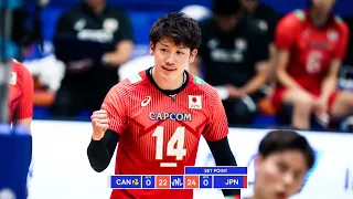 Yuki Ishikawa Dominated Against Canada in Volleyball Nations League 2023 !!!