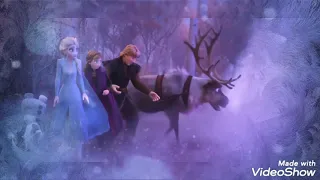 Elsa's ice power into enchanted forest.Frozen2.Frozen Fan Girl❣️