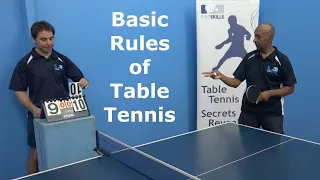 Basic Rules of Table Tennis | PingSkills