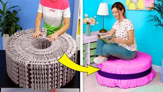 65 GRANDES IDEAS DE RECICLAJE PARA HACER BRILLAR TU HABITACIÓN