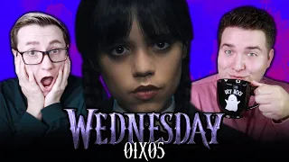 WEDNESDAY 01x05 "YOU REAP WHAT YOU WOE" *REACTION* FIRST TIME WATCHING!