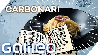 Bolonga oder Rom? Wer hat die Ur-Carbonara TATSÄCHLICH erfunden?  | Galileo | ProSieben