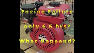 Chinese Diesel Small Engine Dead only 6.6 Hours?