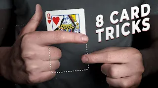 8 SIMPLE Card Tricks Anyone Can Do | Revealed