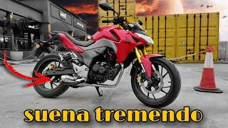 Escape deportivo para mi Honda CB