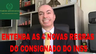 EMPRÉSTIMO CONSIGNADO COM NOVAS REGRAS DO INSS