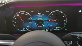 Mercedes-Benz E 300 de 4Matic - consumption (city, highway) - electric mode