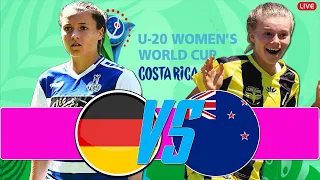 Germany vs New Zealand Live Stream || Fifa U20 Women's World Cup 2022 || Watch Along