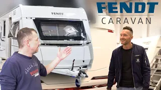 Vorstellung des neuen 2023 FENDT DIAMANT 650 SGD Caravan / Wohnwagen von David Schiwietz