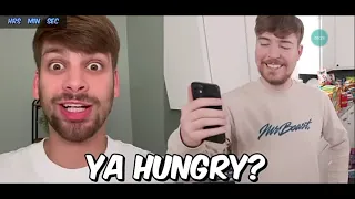 reaction Mrbeast not eating food for 30 days (reupload from my reaction channel @proreacts556)