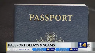 Passport delays and scams