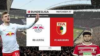 ⚽🇩🇪 RB Leipzig     vs 🇩🇪 FC Augsburg       ⚽ | 🏆 🇩🇪 Bundesliga 2023    (15/04/2023) 🎮 FIFA 23