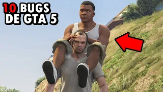 10 Bugs de GTA 5 que me Hicieron Morir de la Risa xD