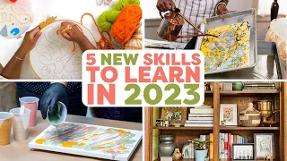 5 New Crafts & Skills to Try This Year