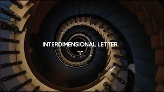 INTERDIMENSIONAL LETTER "i" by MR. PARADOX PARADISE