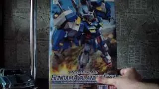 1/100 NG GN-001/hs-A01 Gundam Avalanche Exia Unboxing (rus)