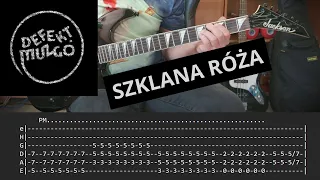 Defekt Muzgó - Szklana Róża (Guitar Cover + TAB)