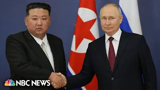 North Korea's Kim pledges 'unconditional support' for Russia at meeting with Putin