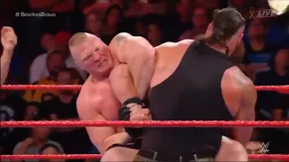 Brock Lesnar vs Braun Strowman Full Match No Mercy By KSTECH