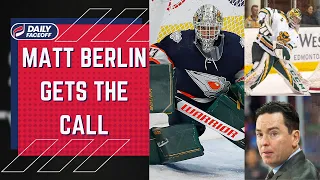 Matt Berlin's NHL Debut - Oilers Emergency Goalie