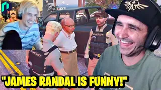 Summit1g Reacts to FUNNY James Randal & GTA RP Clips & Fails! | NoPixel