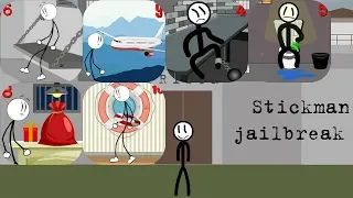 Stickman Jailbreak 2017,2018,Craft,Russia,Adventure,2,3,4,5,6,7,8,9,10,X All Episodes