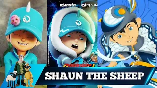 SHAUN THE SHEEP (COVER PARODY) - VERSI BOBOIBOY TAHAP 1,2,3