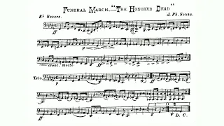 Funeral March "The Honored Dead"  E-flat Bass by John Philip Sousa