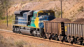 Locomotives at full strength to win ramp with train loaded with more than 16 thousand tons, Brazil