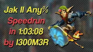 Jak II Any% (Original) Speedrun in 1:03:08