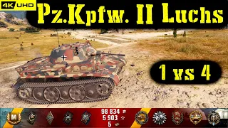 World of Tanks Pz.Kpfw. II Luchs Replay - 7 Kills 1.9K DMG(Patch 1.6.1)