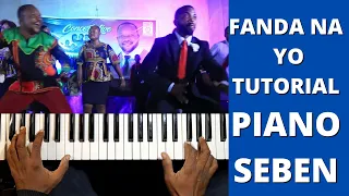Fanda na yo piano tutorial I🔥🔥🔥🔥I Seben Alka MBUMBA