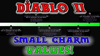 Which Small Charms To Pick Up in Diablo 2???