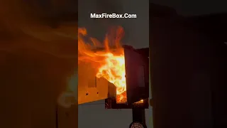 Max Fire Box Burn & Learn! #burnandlearn #firefighter #shorts #maxfirebox