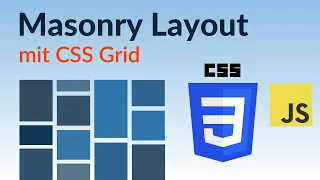 CSS und JavaScript Tutorial | Masonry Layout