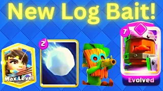 BEST *NEW* LOG BAIT DECK for the Path of Legends!!