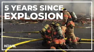 5th anniversary of explosion that destroyed building in NW Portland