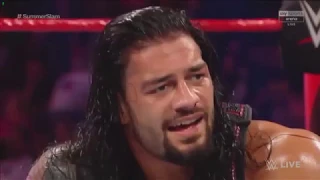 Full Match , Roman Reigns Vs Bobby Lashley   WWE RAW 23rd July 2018