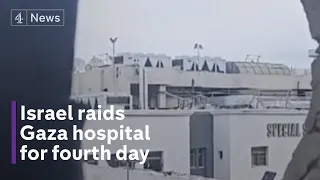 Civilians flee as Israeli raid on Al Shifa hospital enters fourth day