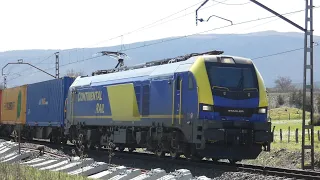256 Euro6000 Continental Rail en Izarra y Anda(Araba) 30/3/2023