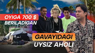 Gavayidagi Uysiz Aholining Orzusi Nima? Nega Boshqa Shtatlarga Ketishmaydi????