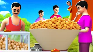 चालाक पानी पुरी वाला - Clever Pani Puri Seller Story | 3D Animated Hindi Moral Stories | Maa Maa TV