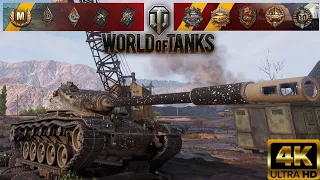 T54E1 - Pilsen map - 10 kills - 7,9k damage World of Tanks replay 4K