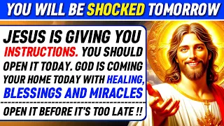 🛑GOD'S LAST MESSAGE । JESUS IS GIVING YOU INSTRUCTIONS. YOU SHOULD OPEN IT TODAY । #godmessage #god